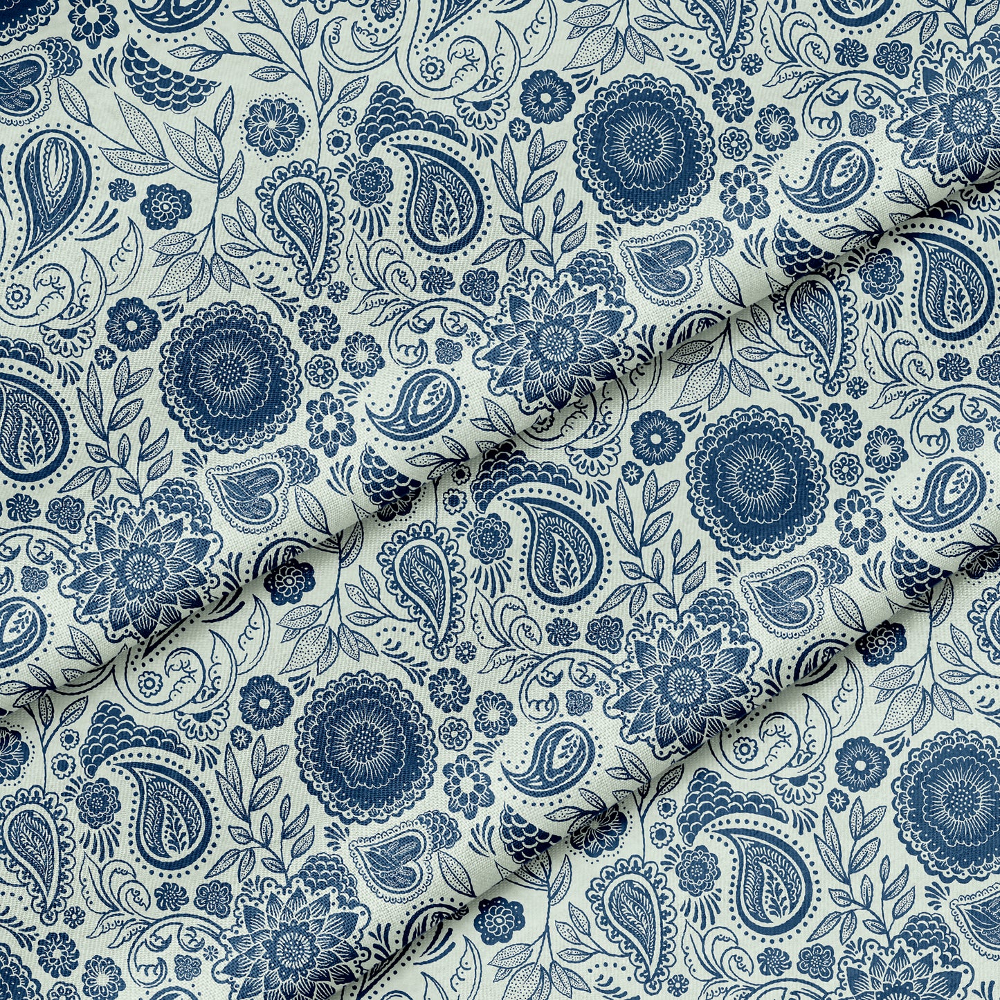 Blue Paisley