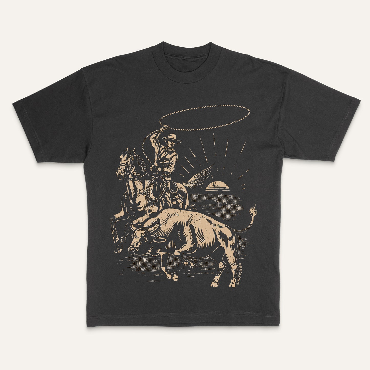 Roping Scene (Rustic effect)