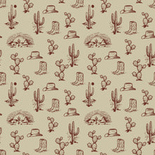 Load image into Gallery viewer, Cowboy Hats, Boots and Cacti
